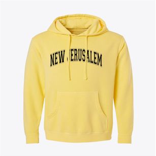 New Jerusalem Pennsylvania Varsity Pigment-Dyed Hoodie