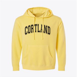 Cortland Nebraska Varsity Pigment-Dyed Hoodie