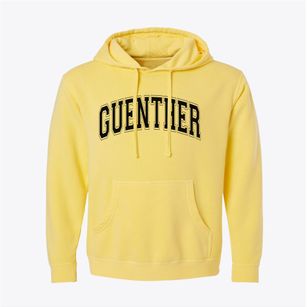 Guenther Wisconsin Varsity Pigment-Dyed Hoodie