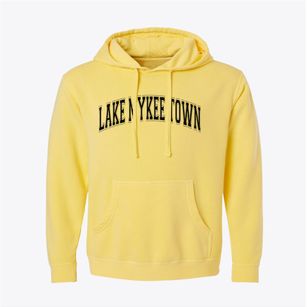 Lake Mykee Town Missouri Varsity Pigment-Dyed Hoodie