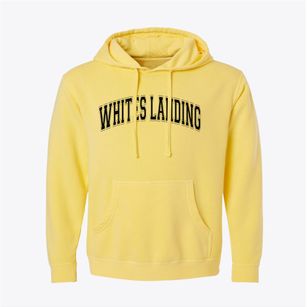 Whites Landing Ohio Varsity Pigment-Dyed Hoodie