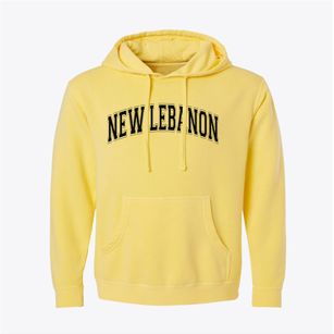 New Lebanon Pennsylvania Varsity Pigment-Dyed Hoodie