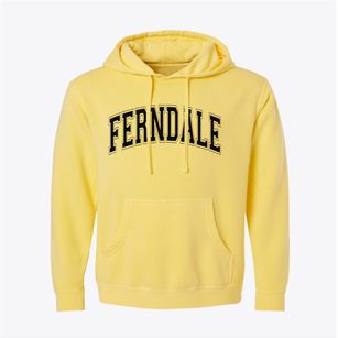 Ferndale Washington Varsity Pigment-Dyed Hoodie