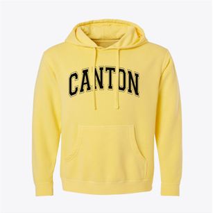 Canton New York Varsity Pigment-Dyed Hoodie