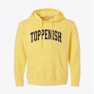 Toppenish Washington Varsity Pigment-Dyed Hoodie