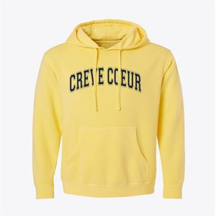 Creve Coeur Illinois Varsity Pigment-Dyed Hoodie