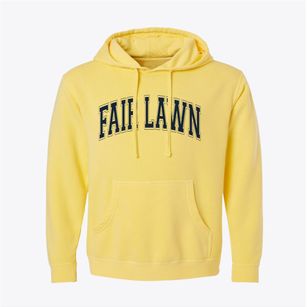 Fair Lawn New Jersey Varsity Pigment-Dyed Hoodie
