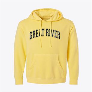 Great River New York Varsity Pigment-Dyed Hoodie