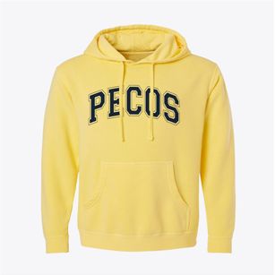 Pecos New Mexico Varsity Pigment-Dyed Hoodie