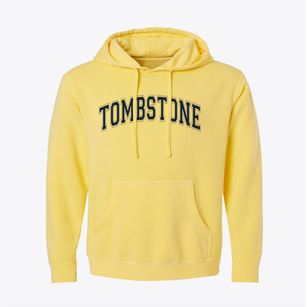Tombstone Arizona Varsity Pigment-Dyed Hoodie
