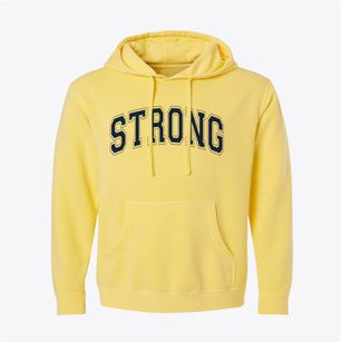 Strong Maine Varsity Pigment-Dyed Hoodie