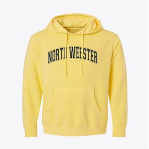 North Webster Indiana Varsity Pigment-Dyed Hoodie