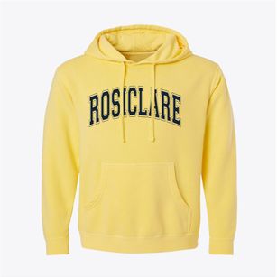 Rosiclare Illinois Varsity Pigment-Dyed Hoodie