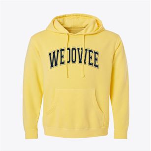Wedowee Alabama Varsity Pigment-Dyed Hoodie
