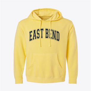 East Bend North Carolina Varsity Pigment-Dyed Hoodie