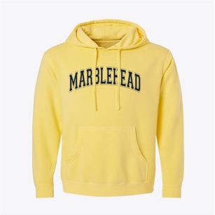 Marblehead Massachusetts Varsity Pigment-Dyed Hoodie