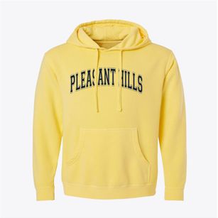 Pleasant Hills Ohio Varsity Pigment-Dyed Hoodie