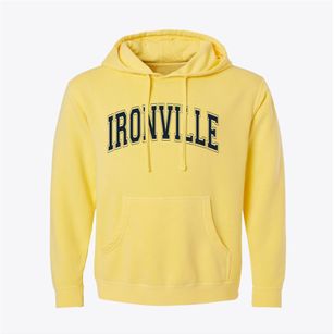 Ironville Kentucky Varsity Pigment-Dyed Hoodie