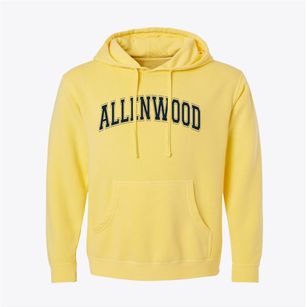 Allenwood Pennsylvania Varsity Pigment-Dyed Hoodie