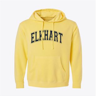 Elkhart Illinois Varsity Pigment-Dyed Hoodie