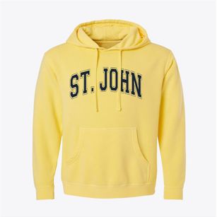 St. John North Dakota Varsity Pigment-Dyed Hoodie