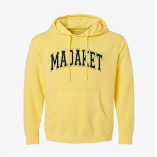 Madaket Massachusetts Varsity Pigment-Dyed Hoodie