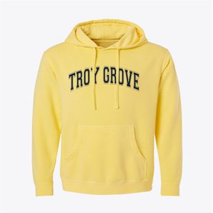 Troy Grove Illinois Varsity Pigment-Dyed Hoodie