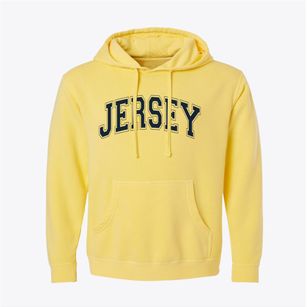 Jersey Georgia Varsity Pigment-Dyed Hoodie