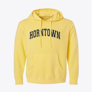 Horntown Oklahoma Varsity Pigment-Dyed Hoodie