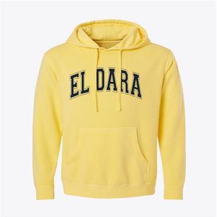 El Dara Illinois Varsity Pigment-Dyed Hoodie