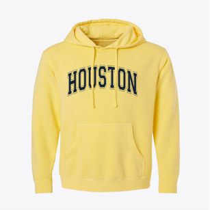 Houston Texas Varsity Pigment-Dyed Hoodie