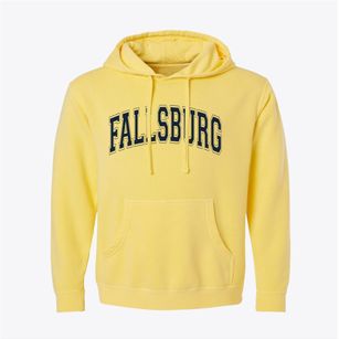 Fallsburg New York Varsity Pigment-Dyed Hoodie