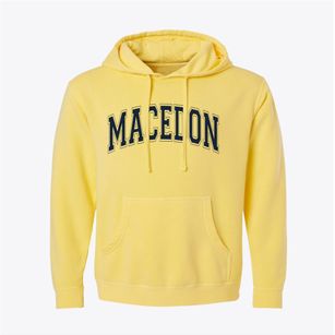 Macedon New York Varsity Pigment-Dyed Hoodie