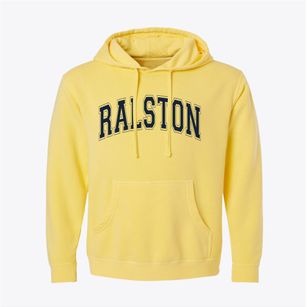 Ralston Nebraska Varsity Pigment-Dyed Hoodie