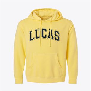 Lucas Texas Varsity Pigment-Dyed Hoodie