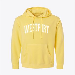 Westport Wisconsin Varsity Pigment-Dyed Hoodie