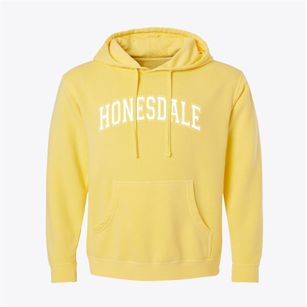 Honesdale Pennsylvania Varsity Pigment-Dyed Hoodie