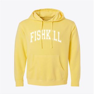 Fishkill New York Varsity Pigment-Dyed Hoodie