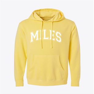 Miles Iowa Varsity Pigment-Dyed Hoodie