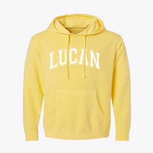 Lucan Minnesota Varsity Pigment-Dyed Hoodie