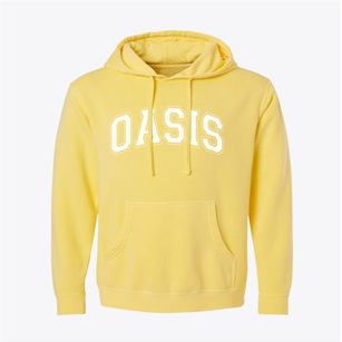 Oasis New Mexico Varsity Pigment-Dyed Hoodie