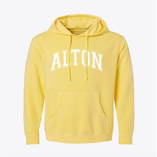 Alton Indiana Varsity Pigment-Dyed Hoodie