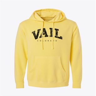 Vail Colorado Urban Vibe Pigment-Dyed Hoodie