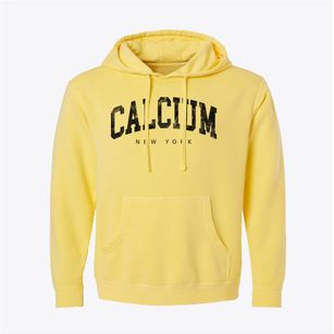Calcium New York Urban Vibe Pigment-Dyed Hoodie