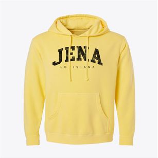Jena Louisiana Urban Vibe Pigment-Dyed Hoodie