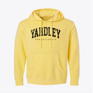 Yardley Pennsylvania Urban Vibe Pigment-Dyed Hoodie