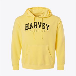 Harvey Michigan Urban Vibe Pigment-Dyed Hoodie