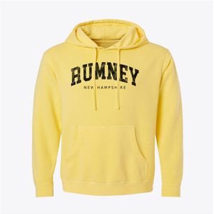 Rumney New Hampshire Urban Vibe Pigment-Dyed Hoodie