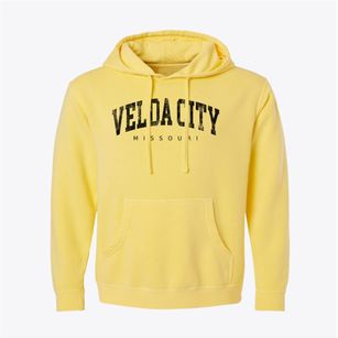 Velda City Missouri Urban Vibe Pigment-Dyed Hoodie