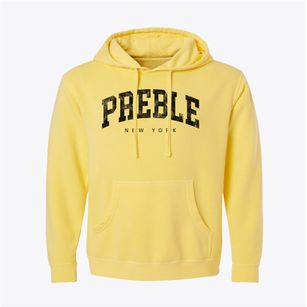 Preble New York Urban Vibe Pigment-Dyed Hoodie